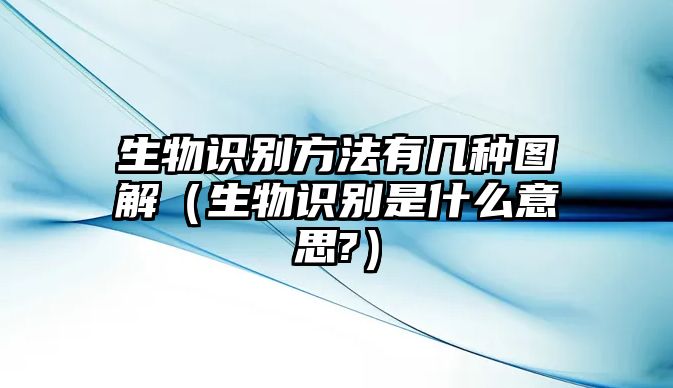 生物識(shí)別方法有幾種圖解（生物識(shí)別是什么意思?）