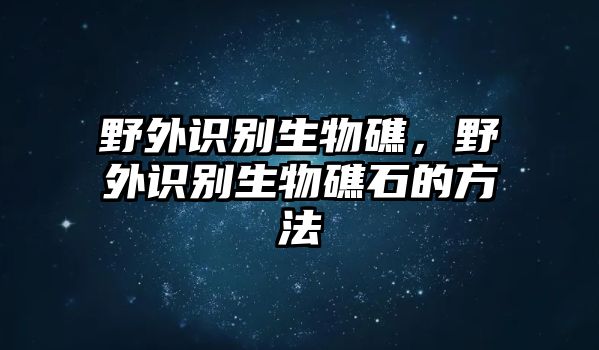 野外識(shí)別生物礁，野外識(shí)別生物礁石的方法