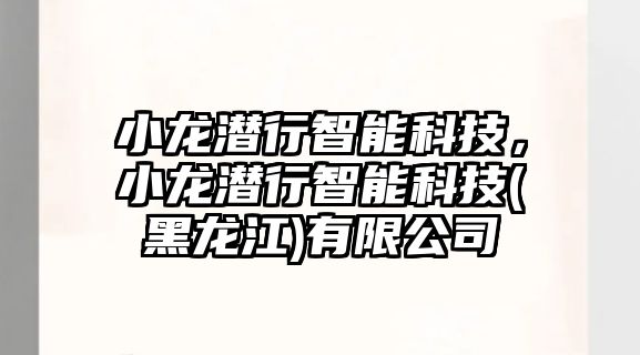 小龍潛行智能科技，小龍潛行智能科技(黑龍江)有限公司