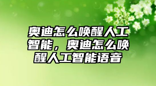 奧迪怎么喚醒人工智能，奧迪怎么喚醒人工智能語(yǔ)音